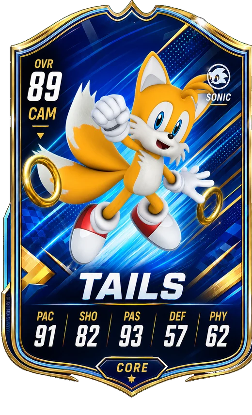 Tails-Karte